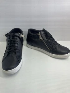 Step On Air Autograph Women’s Monte Faux Leather Zip Up Sneaker Booties Size 8. - Picture 1 of 12