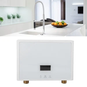 IPX4 Waterproof Tankless Instantaneous Water Heater With Remote Control Touch - Bild 1 von 24