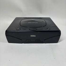 Broken Sega Saturn Model 1 Video Game Console Black MK-80000