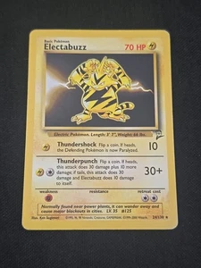 Electabuzz 024/130 Base Set 2 Regular Estrella Negra Raro Pokemon TCG MP - Imagen 1 de 2