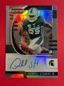Darrell Stewart Jr. 2020 Panini Prizm (RC, SP, AU) autografiado novato Silver Prizm - Imagen 1 de 2