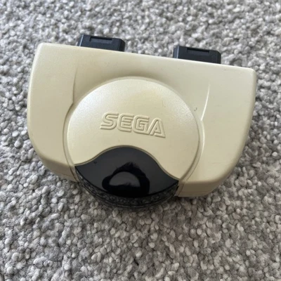 Official Sega Saturn IR Wireless Controller - HSS-0125 Infrared White Adapter - Image 1 of 2