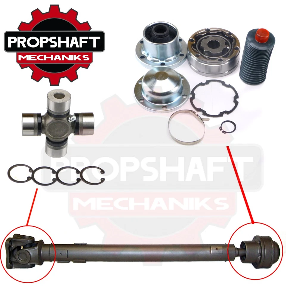 Front Driveshaft Dodge Nitro 2007-2012 Repair Kit 52853364 CV Joint + U-Joint - Image 1 of 1