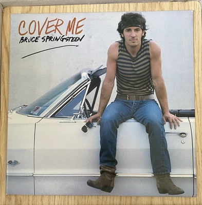 1984-BRUCE SPRINGSTEEN , "COVER ME" , 12" COLUMBIA RECORD , ROCK - Image 1 of 3