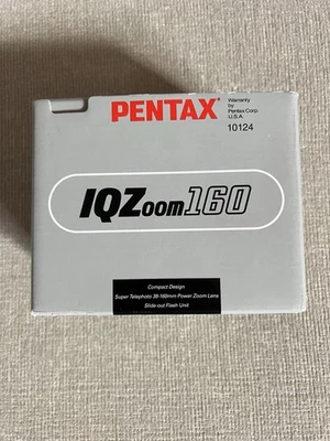 Pentax IQZoom 160 35mm Point & Shoot Film Camera - Image 1 of 4