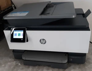 HP OfficeJet Pro 9018 All-In-One Printer NO INK w/ Power Cord + USB 2.0 Cable - Picture 1 of 12