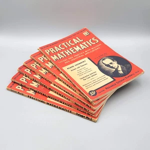 Practical Mathematics Issues Lot of 6 No 5 8 10 11 12 13 Kimball - Picture 1 of 8