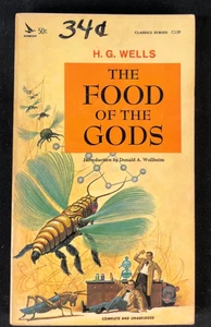 The Food of the Gods by H.G. Wells 1965 Airmont Vintage Paperback - Picture 1 of 5
