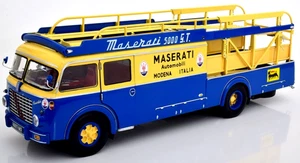 FIAT 642RN2 TRUCK BARTOLETTI MASERATI CAR TRANSPORTER 1957 CMR CMR141 1:18 - Picture 1 of 5