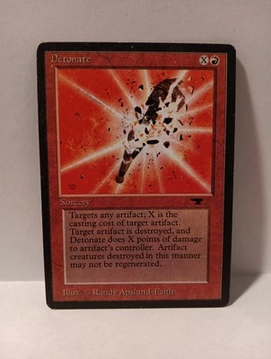 Detonate Antiquities Magic The Gathering  - Image 1 of 2