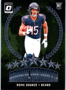 2024 Panini Donruss Optic Rome Odunze #9 Rookie Recruits - Picture 1 of 2