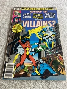 What If #17 (1979) Ghost Rider Spider-Woman and Captain Marvel Were Villains? - Picture 1 of 13