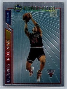 1996-97 Topps - Mystery Finest Dennis Rodman #M7 Bordered - HOF NM-MT - Picture 1 of 2