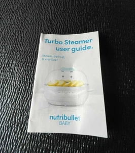 nutribullet Baby Turbo Dampfgarer Benutzerhandbuch NUR Anleitung - Bild 1 von 3
