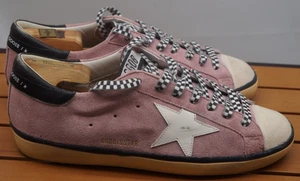Golden Goose Superstar Rosa Gamuza Hombre Talla 42 EE. UU. 9 - Imagen 1 de 15