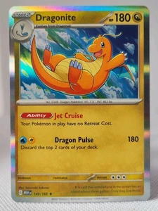 Dragonite 149/165 Holo Rara | 151 Scarlatto e Viola | Pokémon TCG - Foto 1 di 1