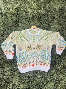 Vintage Coogi CUGGI Australia Sweater Mens Small Multicolor Knit Sweater XL - Picture 1 of 5