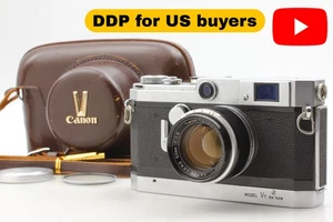 [Near MINT] Canon VT de Luxe Rangefinder Film Camera 50mm F/1.8 LTM L39 From JPN - Bild 1 von 13