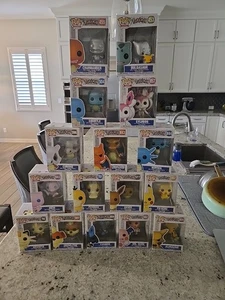 Funko Pop! SPIELE POKÉMON- CHARMANDER-PSYDUCK-SQUIRTLE ++ Lot 16 VINYL FIGUREN  - Bild 1 von 18