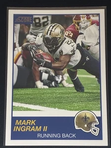 New Orleans Saints NFL Football 2019 Panini Mark Ingram II Near Mint Card No 266 - Bild 1 von 3