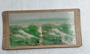Foto Stereoview Vista General Salt Lake City Utah Webster & Albee - Imagen 1 de 4