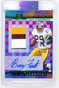 2024 Illusions BARRY FOSTER AUTO PATCH /10 Steelers - Bild 1 von 2