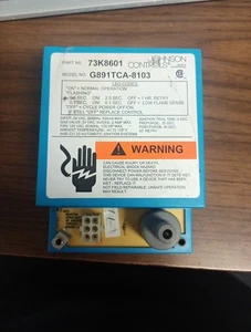553455 JOHNSON CONTROLS Ignition Control 73K8601 G891TCA-8103 - Picture 1 of 1