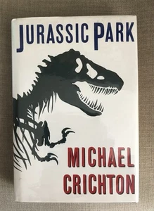 Jurassic Park By Michael Crichton First Trade Edition Signed - Foto 1 di 4