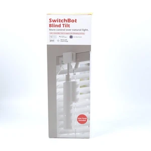 SwitchBot BLIND TILT Motorized Smart Opener Solar Panel Bluetooth White W2701600 - Picture 1 of 3