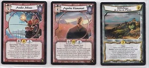 L5R - Lot de 3 cartes Rares - Legend of The Five Rings - L5A - Foto 1 di 1