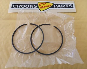 NOS 12140-16700 TM400/TS400 Original Suzuki +,5mm Kolbenringsatz (82,5mm Bohrung) - Bild 1 von 11