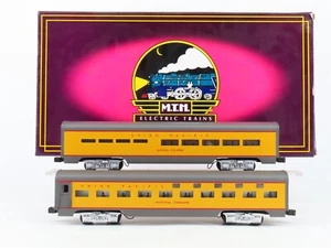 O Gauge 3-Rail MTH MT-6119 UP Union Pacific Sleeper/Diner Passenger 2-Car Set - Picture 1 of 20