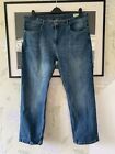 Mens Blue Loose Fit Jeans From DENIM 365  - Size 40R