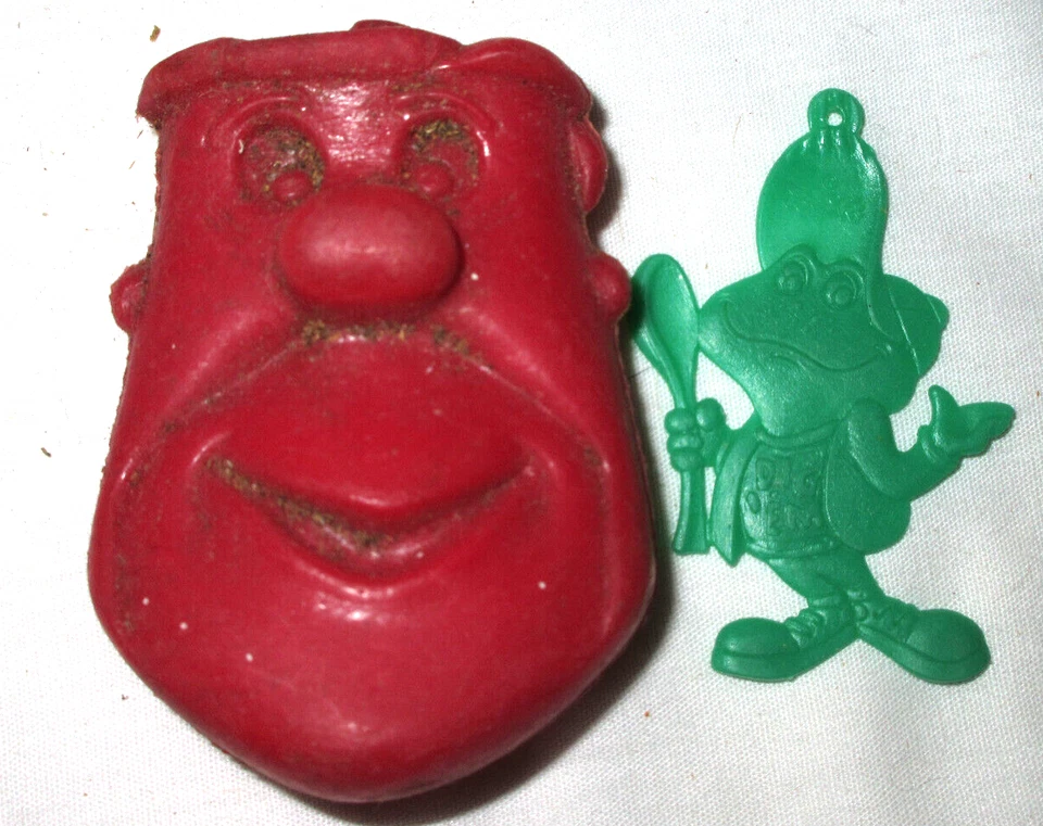 Lote premio juguete vintage 1975 Pebbles Cereal Smacks (R15). Foto 1 de 2