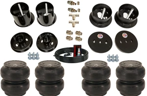 3/8" Front & Rear Slam SS7 Air Ride Suspension Bag Bracket Kit Fits Cadi 1963-64 - Picture 1 of 24