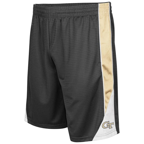 Men's Colosseum Charcoal Georgia Tech Yellow Jackets Turnover Shorts Cover