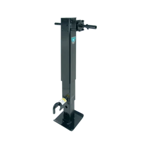 BULLDOG 2-Speed Square Trailer Jack 12K Lift Side Wind 12-1/2" Travel - Picture 1 of 1