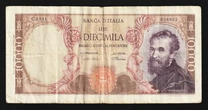 i-011622 Italy 10.000 Lire 1968 VF - Picture 1 of 2