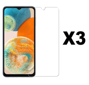 3 Pack Tempered Glass Protector, Anti Scratch, for Samsung Galaxy A23 4G/5G - Picture 1 of 1