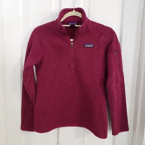Patagonia Damen 1/4 Zip Pullover Fleecejacke SMALL Outdoor Schicht Wandern Ski - Bild 1 von 9