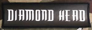 Diamond Head Logo Neu ohne Karton großer Superstreifen sublimierter bedruckter Aufnäher D050P - Bild 1 von 2