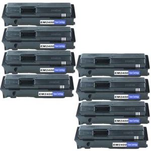 8 cartuchos de tóner negros para Epson M2400D M2400DT M2400DTN MX20 MX20DNF MX20DTNF - Imagen 1 de 2