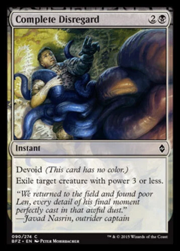 x1 Complete Disregard - Battle for Zendikar - NM - MTG - Image 1 of 1