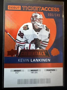 kevin lankinen debut ticket access /149 - Bild 1 von 2
