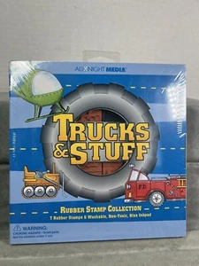 All Night Media Trucks & Stuff Rubber Stamp Collection  - Picture 1 of 2