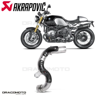 BMW R NINE T 2014-2016 link pipe AKRAPOVIC Titanium RC L-B12SO6T - Imagem 1 de 4