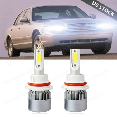 par 9007 kit de faróis de LED 9007 lâmpadas Hi/Lo 6000K para Ford Crown Victoria 1992-2011 - Imagem 1 de 4