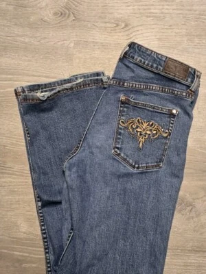 Jeans Lawman Western para mujer bordados pedrería medidas 26x30 ver fotos Foto 1 de 4