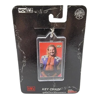 Llavero vintage 1999 WCW NWO diamante página Dallas DDP yoga AEW WWE lucha libre Foto 1 de 3