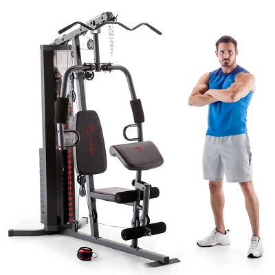 Marcy Dual-Functioning Full Body 150Lb Stack Home Gym Workout Machine Exercise - Image 1 of 4
